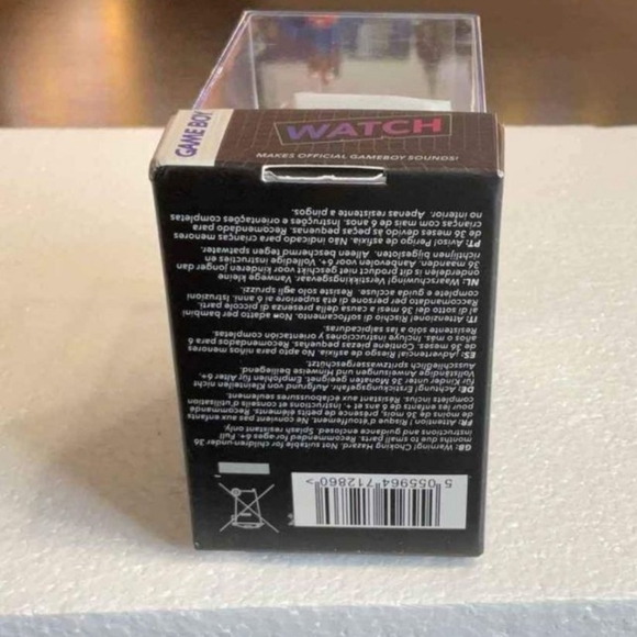 Nintendo Gameboy Watch Paladone Official Super Mario Alarm Sound - Picture 7 of 7